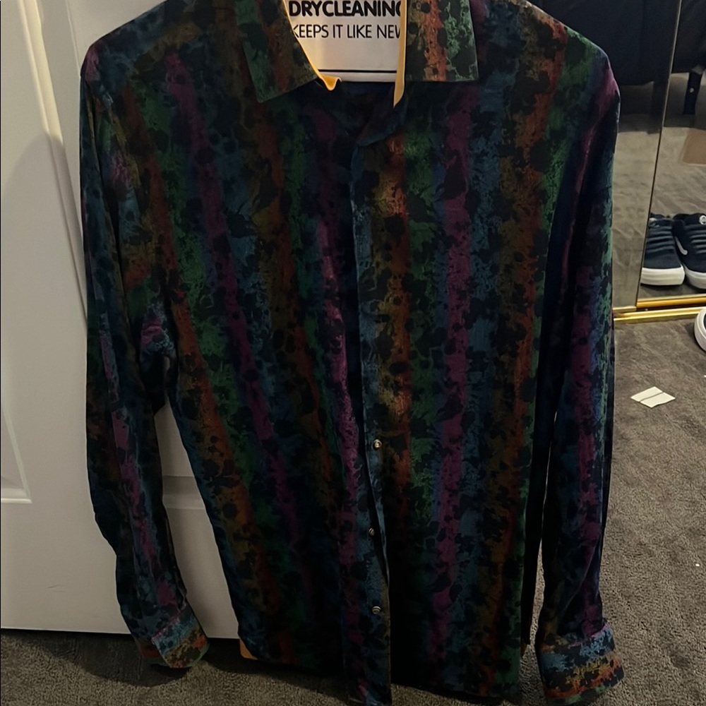 Sophia Visconti Multicolor Casual Button Down Shirt